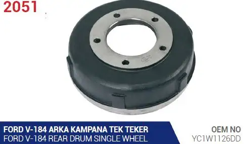 AYK 2051 Fren Kampanası YC1W1126DD resmi