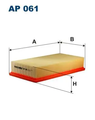 FILTRON AP061 Hava Filtresi resmi