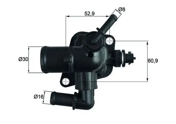 MAHLE TI25188D Termostat resmi