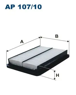 FILTRON AP107/10 Hava Filtresi 281132P300 resmi