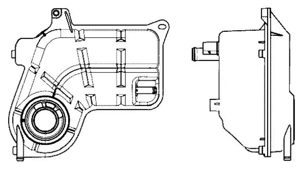 MAHLE CRT26000S Yedek Su Deposu 8E0121403E resmi