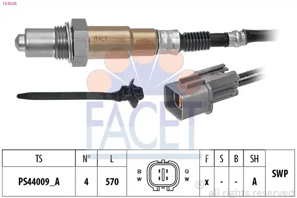 FACET 10.8548 Oksijen Sensörü 392102B370 resmi