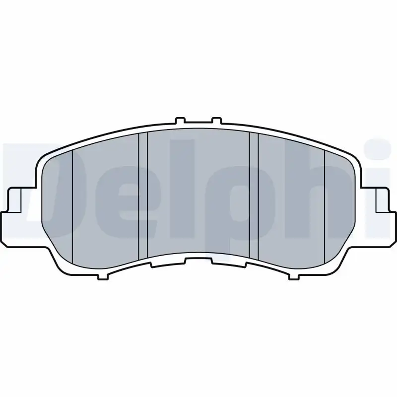 DELPHI LP3571 Ön Fren Balatası 4605B607 resmi