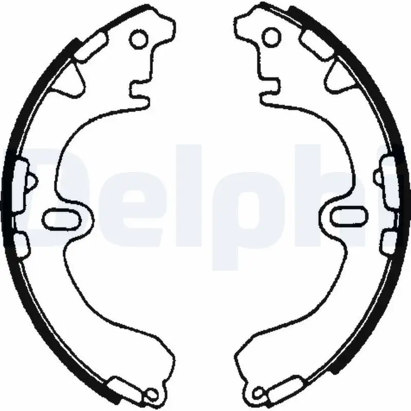 DELPHI LS1601 Arka Fren Balatası 0449520150 resmi