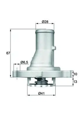 MAHLE TI6887D Termostat resmi