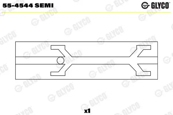 GLYCO 55-4544-SEMI Piston Kol Burcu resmi