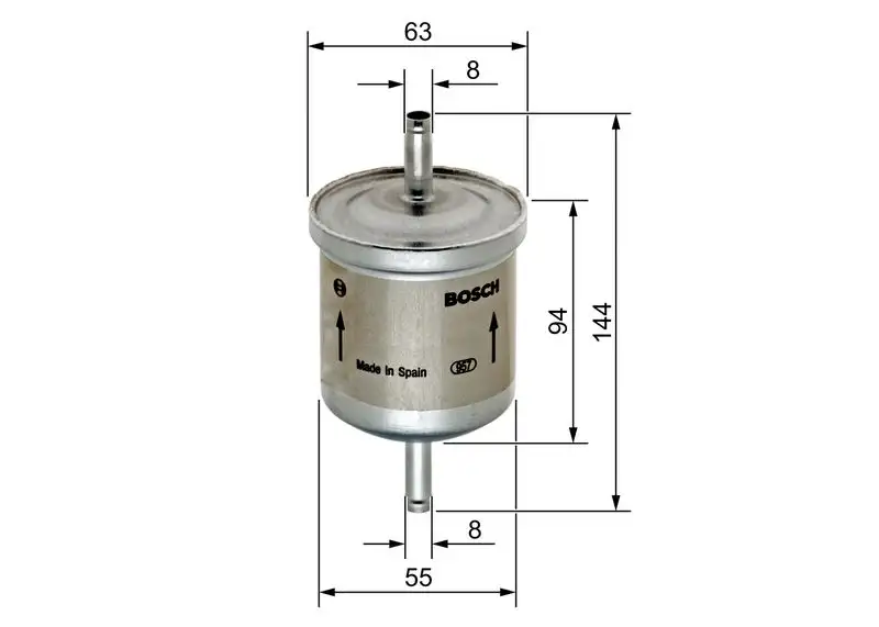 BOSCH 0450905280 Yakıt Filtresi resmi