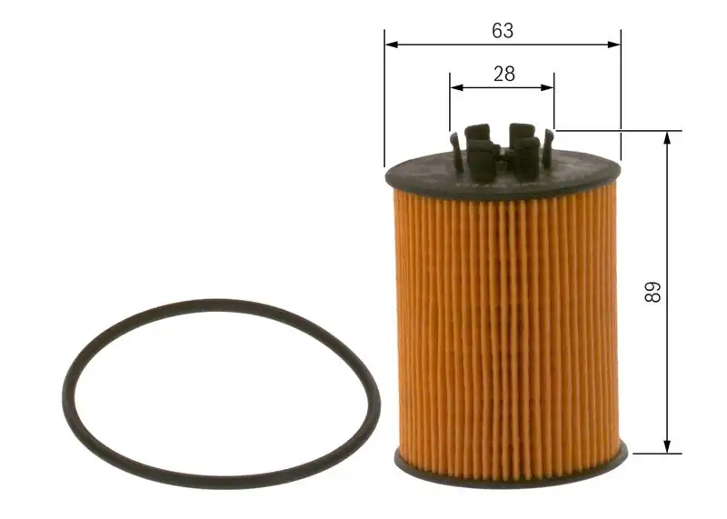 BOSCH F026407015 Yağ Filtresi resmi