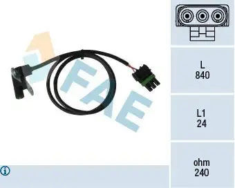 FAE 79025 Krank Sensörü 7700739789 resmi