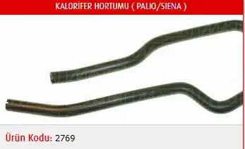 MASTER M2769 Kalorifer Hortumu 46532722 resmi