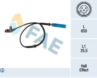 FAE 78340 ABS Hız Sensörü (Ön) resmi