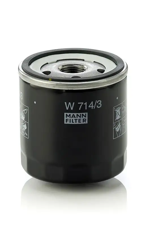 MANN W714/3 Yağ Filtresi resmi