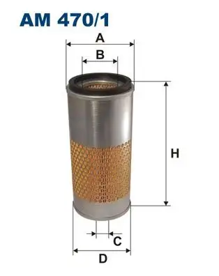 FILTRON AM470/1 Hava Filtresi resmi