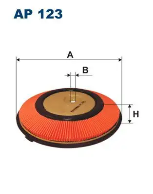 FILTRON AP123 Hava Filtresi resmi