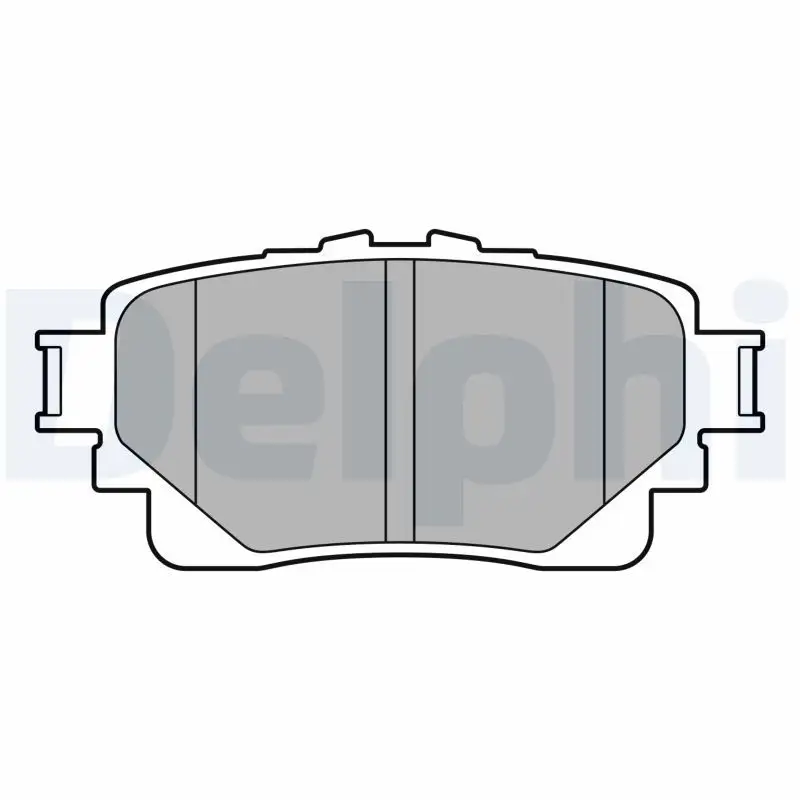 DELPHI LP3599 Arka Fren Balatası resmi