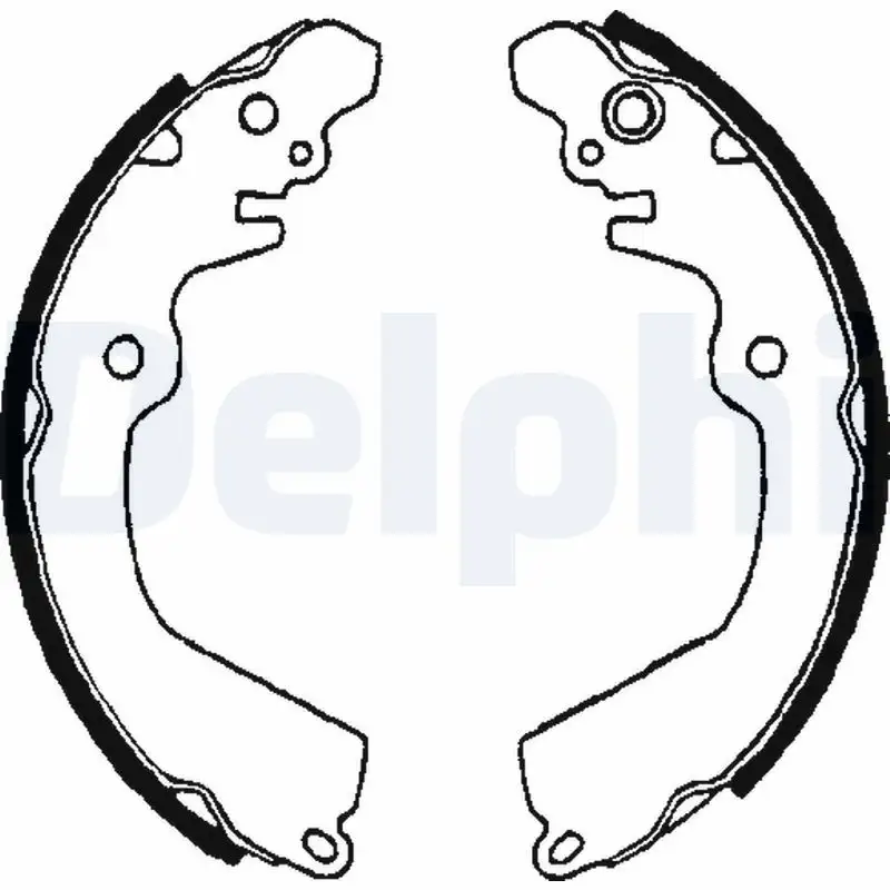 DELPHI LS1643 Arka Fren Balatası resmi