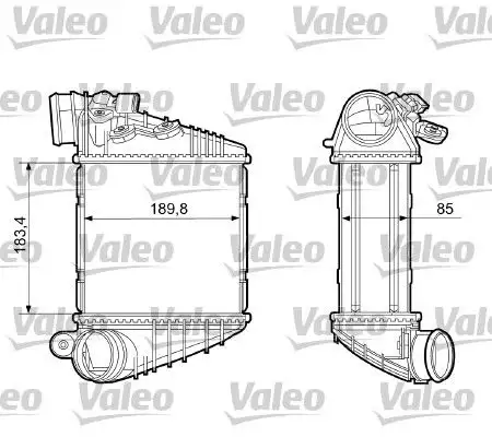 VALEO 817205 Turbo Radyatörü resmi