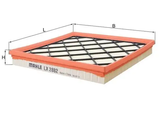 MAHLE LX2882 Hava Filtresi resmi