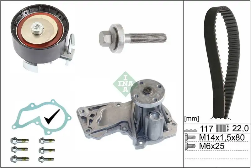 INA 530060530 Triger Seti ve Devirdaim resmi