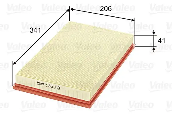 VALEO 585169 Hava Filtresi resmi