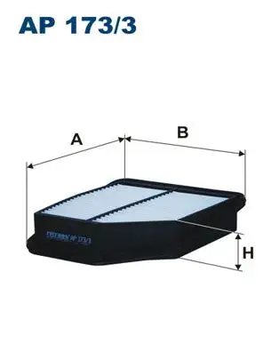 FILTRON AP173/3 Hava Filtresi 1378078K00000 resmi