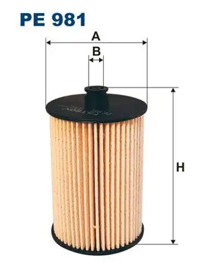 FILTRON PE981 Yakıt Filtresi resmi