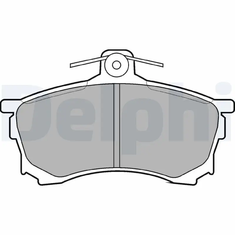DELPHI LP992 Ön Fren Balatası resmi