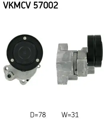 SKF VKMCV57002 Kayış Gergi Kütüğü resmi