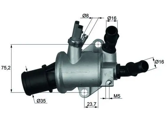 MAHLE TI14388 Termostat resmi