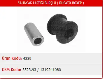 MASTER M4339 Salıncak Burcu resmi