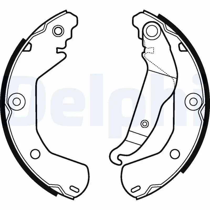 DELPHI LS2112 Arka Fren Balatası 43053TP6A00 resmi