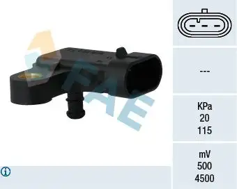 FAE 15120 MAP Sensörü 96276354 resmi