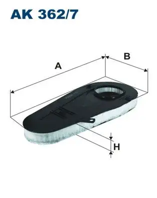 FILTRON AK362/7 Hava Filtresi 13717800151 resmi