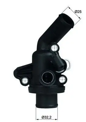 MAHLE TI1187 Termostat A6682030175 resmi