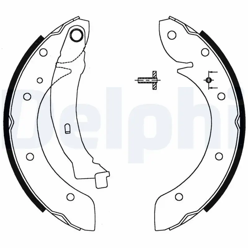 DELPHI LS1716 Arka Fren Balatası resmi
