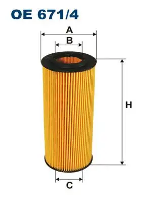 FILTRON OE671/4 Yağ Filtresi resmi