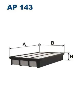 FILTRON AP143 Hava Filtresi 1780174060 resmi