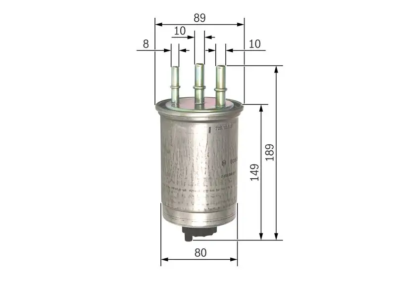 BOSCH 0450906511 Yakıt Filtresi resmi
