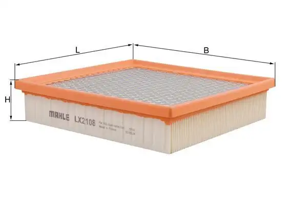 MAHLE LX2108 Hava Filtresi resmi