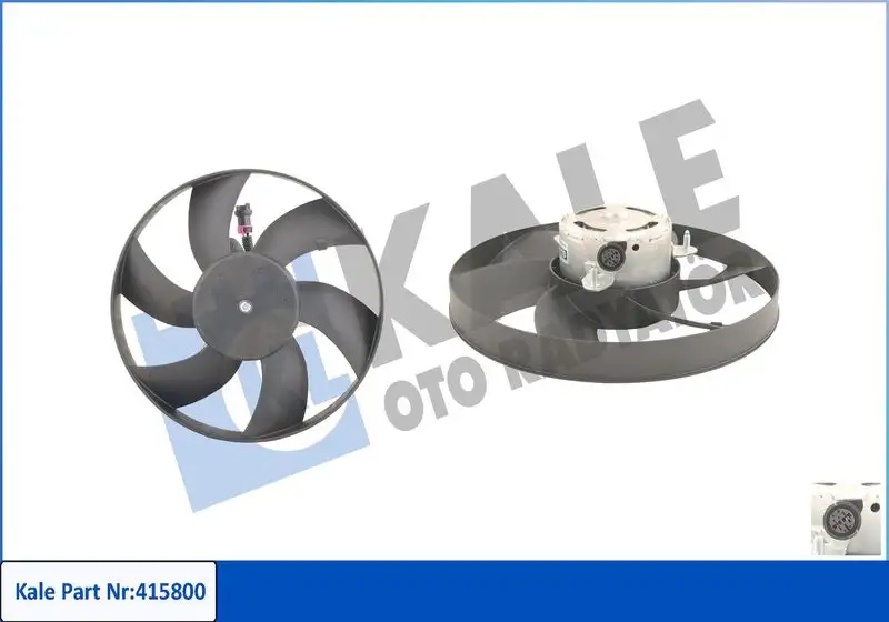 KALE 415800 Fan Motoru 6K0959455A resmi