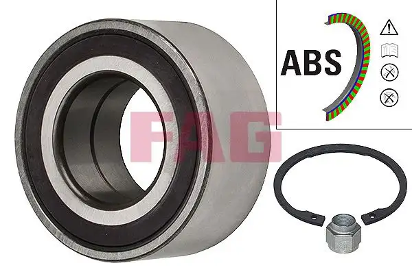 FAG 713640310 Ön Aks Rulmanı 335086 resmi