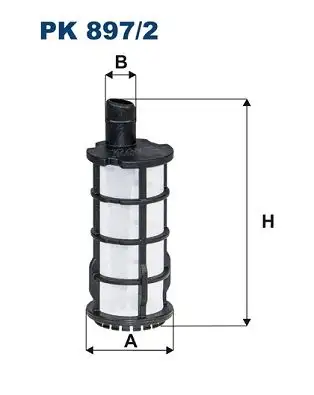 FILTRON PK897/2 Yakıt Filtresi resmi