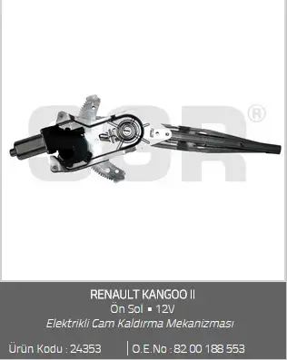 SGR 24353 Ön Cam Krikosu (Sol) 8200188553 resmi