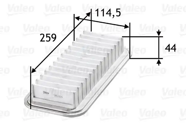 VALEO 585059 Hava Filtresi resmi
