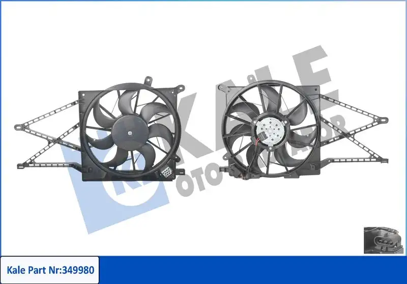 KALE 349980 Fan Motoru 1341299 resmi