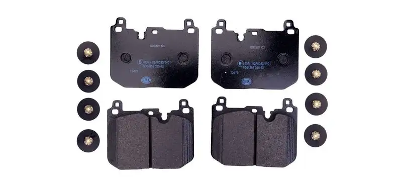 HELLA 8DB355025-621 Ön Fren Balatası resmi