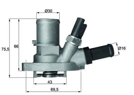 MAHLE TI14988 Termostat resmi