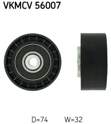 SKF VKMCV56007 Alternatör Gergi Rulmanı resmi