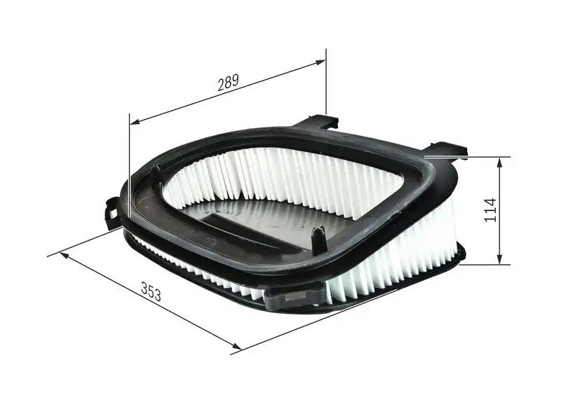 BOSCH F026400366 Hava Filtresi 13717811026 resmi