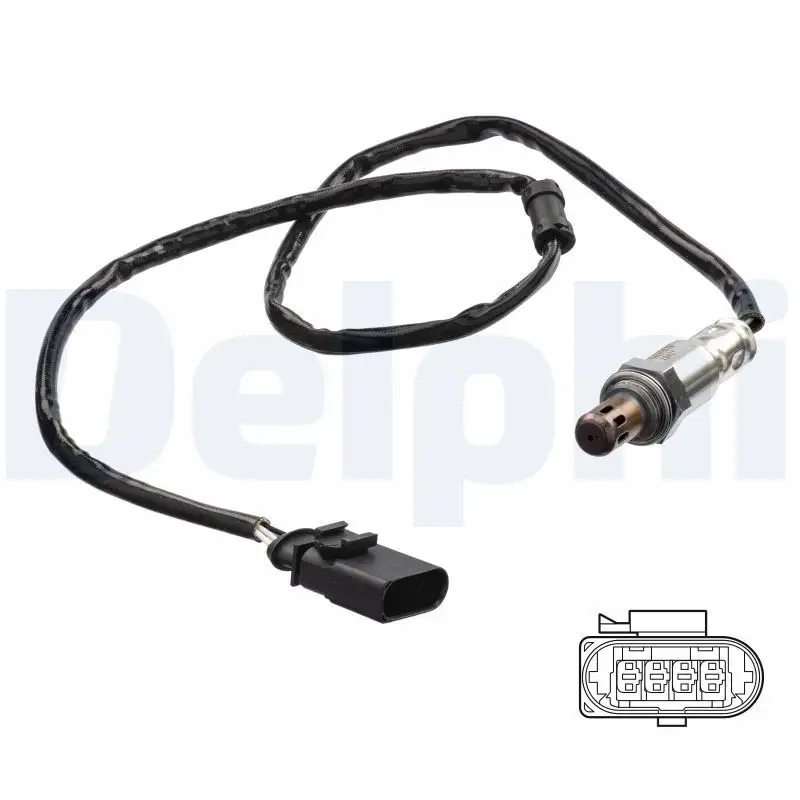 DELPHI ES21215-12B1 Oksijen Sensörü 04C906262Q resmi
